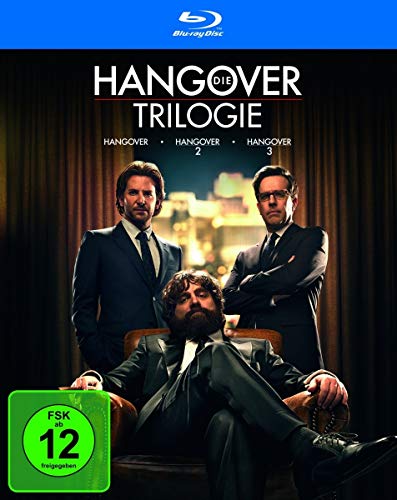 hangover trilogie 3x blu-ray, unvergessliche nächte, komödie