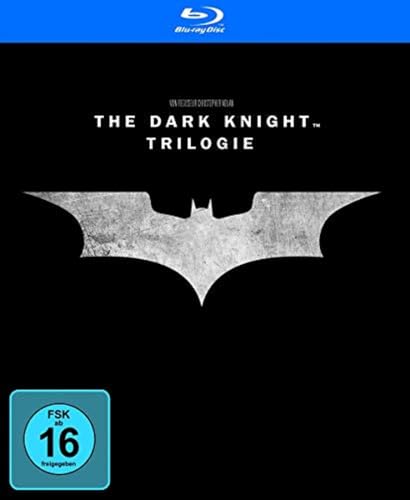dark knight trilogie 5x blu-ray von christopher nolan batman begins, the dark knight, the dark knight rises
