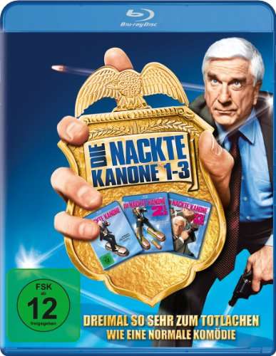 Produktbild: die nackte kanone 3-movie-set 3 blu-rays komödie schauspieler klassiker