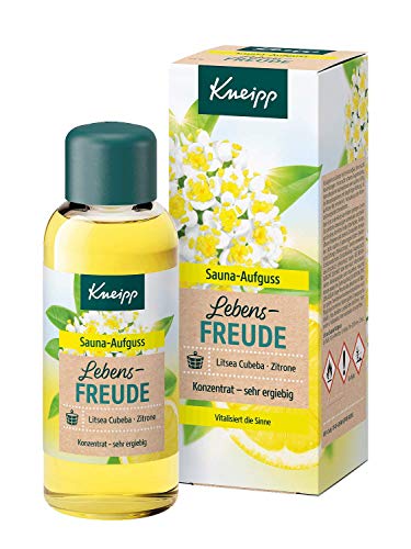 Kneipp sauna aufguss lebensfreude mit litsea cubeba und zitrone 100ml