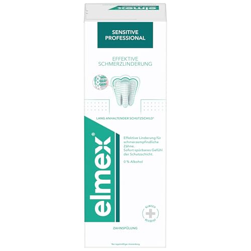 Elmex Sensitive Zahnspülung 400 ml  professionelle Mundpflege