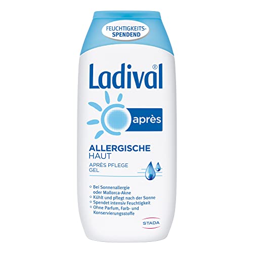 Ladival Aprs Sun Gel für allergische Haut, parfümfrei, feuchtigkeitsspendend, 200 ml