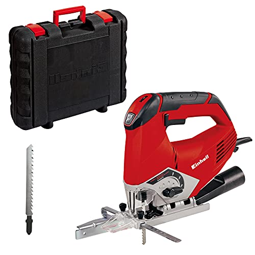 einhell stichsäge te-js 100 750 w 100 mm schrägschnitt 4-stufen pendelhub absaugadapter