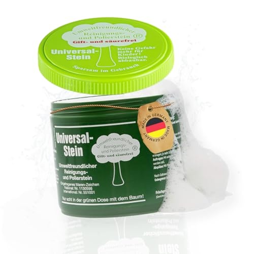 Zielinsky universal-stein, grüner reinigungsstein, 900 g + 2 spezial schwämme