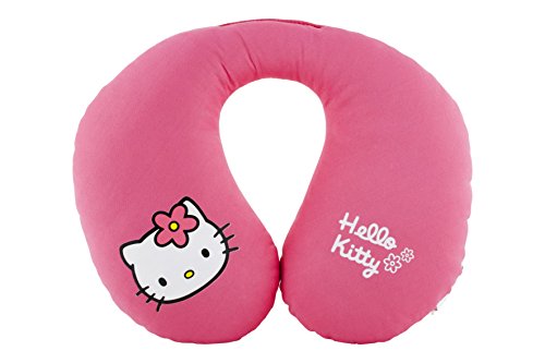nackenkissen hello kitty für schlaf und reisen, weich, bequem