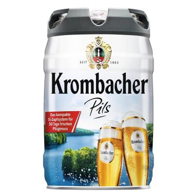 krombacher frische-fass 5 liter pfandfrei für 10,44 euro statt 19 euro