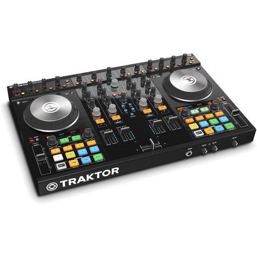 traktor kontrol s4 mk2 von native instruments, dj-controller mit soundkarte