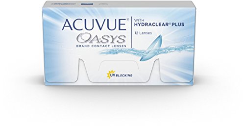 acuvue oasys 2-wochen-kontaktlinsen, 12 linsen, bequemes tragen