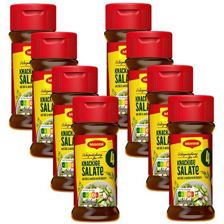 maggi würzmischung für knackige salate 8er pack 11,56 euro statt 16 euro
