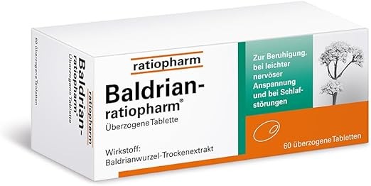 Baldrian-ratiopharm Tabletten 60 Stk. - Beruhigend bei nervöser Anspannung