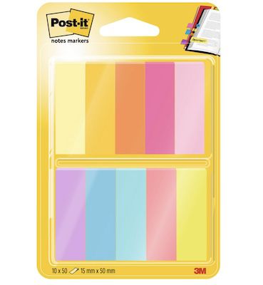 50er block post-it notes marker 10x, nur 5,00 statt 10,00