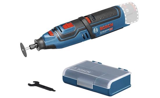 bosch professional akku rotationswerkzeug gro 12v-35 mit l-boxx für 84,59