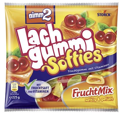 nimm2 lachgummi softies fruchtmix nur 1 statt 1,49