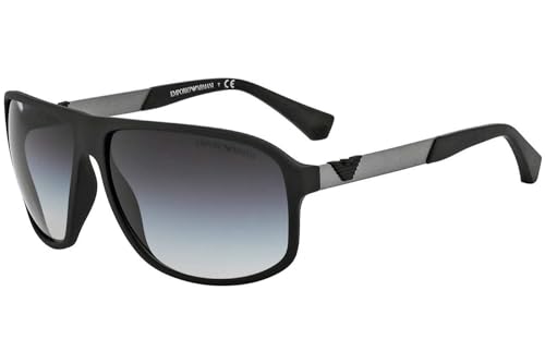 Emporio Armani EA 4029 Sonnenbrille, Unisex, Schwarz, 64 mm