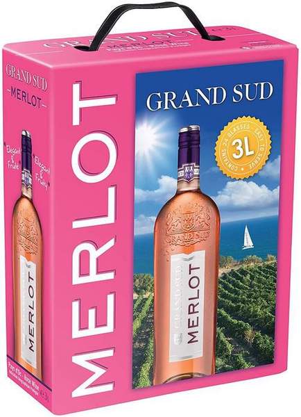 grand sud merlot ros 3 liter aus südfrankreich 10,79 euro (statt 18 euro)