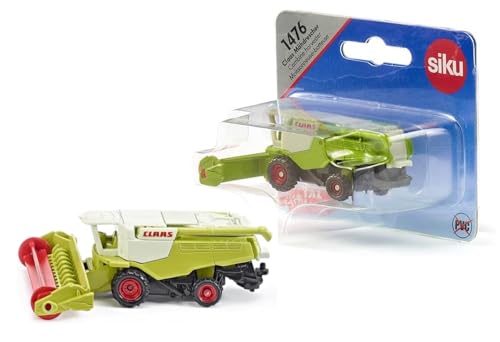 Claas Mähdrescher siku 1476, Metall/Kunststoff, Grün, Bewegliche Haspel