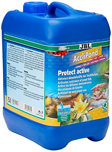JBL AccliPond 26071 Wasseraufbereiter 5 l  Teichpflege für fischgerechtes Milieu