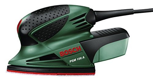 bosch multischleifer psm 100 a, 100 watt, im koffer, kompakt und vielseitig