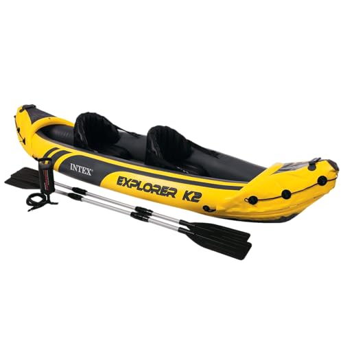 kajak k2 explorer von intex, zwei Personen Kajak für Freizeit und Abenteuer