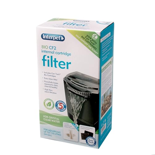 interpet aquarien innen-kartuschenfilter CF2 für kaltwasser- und tropenaquarien 68-90 liter