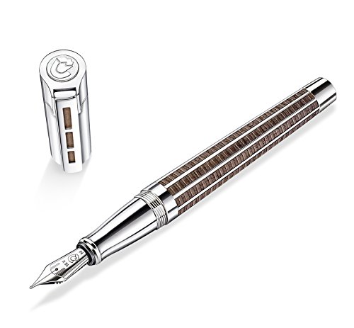 füllfederhalter j.s. staedtler princeps platiniert, f, 9pt120f