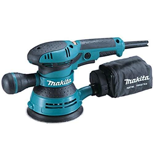Makita BO5041J Exzenterschleifer 125 mm Blau Silber im MAKPAC