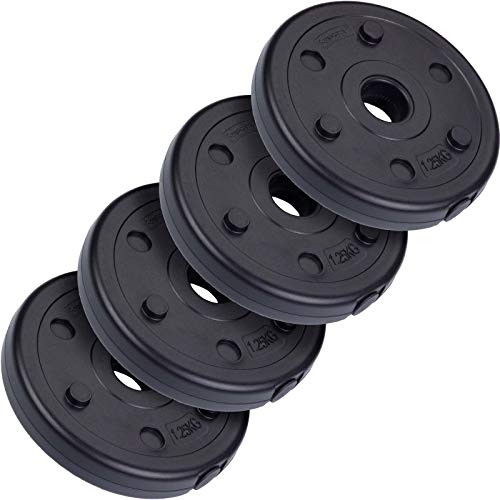 Produktbild: Hantelscheiben Set scSPORTS 2,5/5/10 kg Zement Kunststoff  30/31mm Gewichte