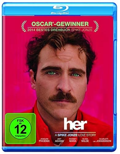Produktbild: Her (2013) - Blu-ray - IMDB 8.0 - Joaquin Phoenix, Scarlett Johansson