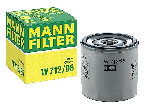 mann-filter ölfilter w 712/95 für golf 7/8, tiguan 3, t-roc, skoda, audi, seat
