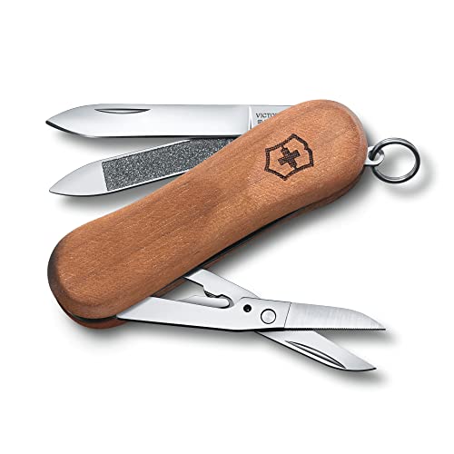 Victorinox taschenmesser executive 81 wood 5 funktionen, swiss knife