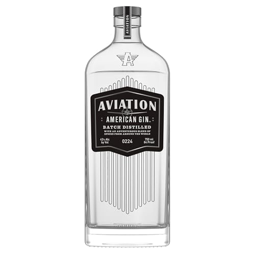 aviation american gin 700ml - hochwertiger gin für cocktails und mixgetränke