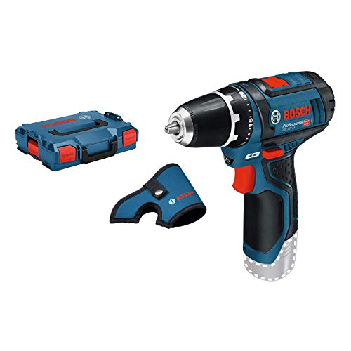 bosch professional akku bohrschrauber gsr 12v-15, 12v system, inkl. 2x einlage, l-boxx