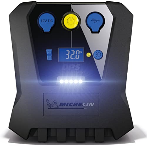 michelin luftkompressor 12v auto, digital, kompakt, programmierbar, für reifen