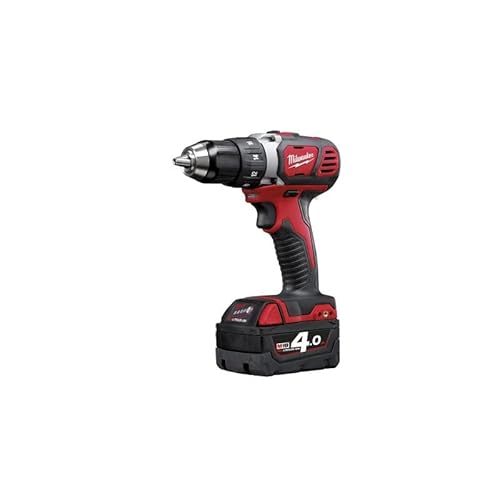 milwaukee m18 bdd-402x akku bohrschrauber 18 v 4 ah 60 nm 2 gänge inkl 2 akkus