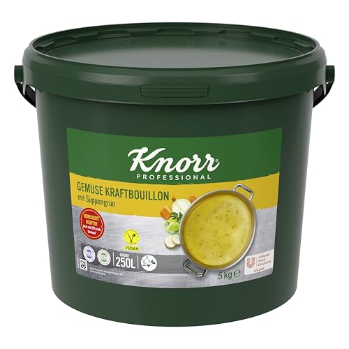 knorr kraftbouillon gemüsebrühe vegan, rein pflanzlich, 5 kg, 1er pack