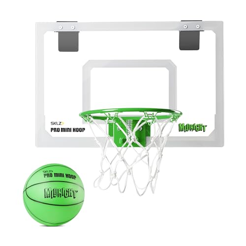 sklz basketballkorb mini hoop schwarz gelb unisex junior kinder 18" x 12"