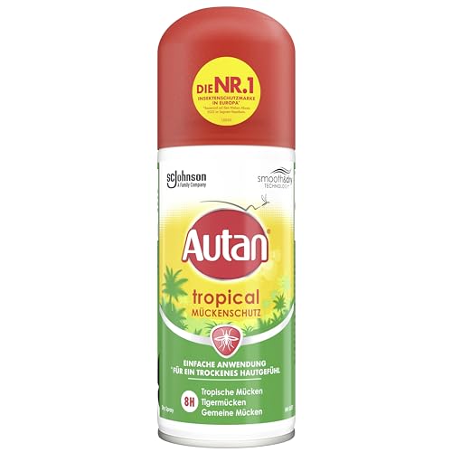 Autan Tropical Mückenschutz Dry Spray 100ml für Reisen