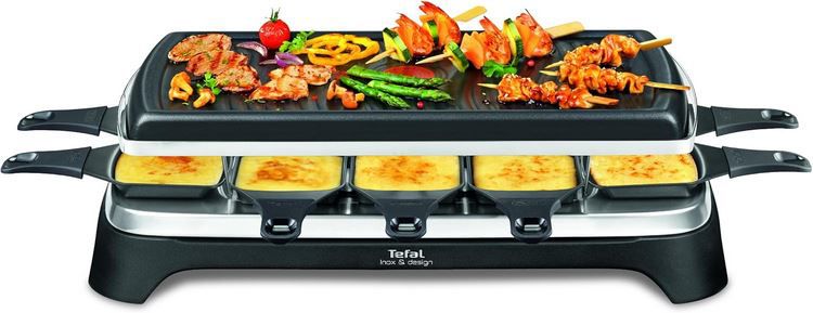 tefal raclette für 10 personen, 59,99 euro statt 70 euro, modell re4588