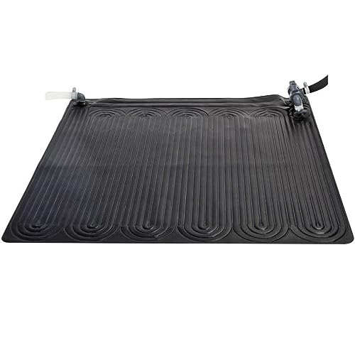 Intex Solarpanel für Pools 120 x 120 cm, schwarz, inkl. Adapter, PVC