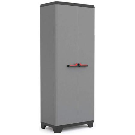 keter stilo kunststofschrank 68x39x173cm grau für 53,49  63