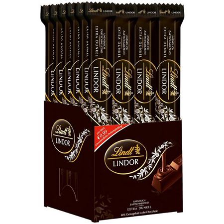 lindt lindor bitter-schokoladen-sticks 24er pack 24 x 37g ab 32,96