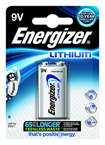 Produktbild: energizer 9V block batterie l522-8 lithium 6LR61 8er pack