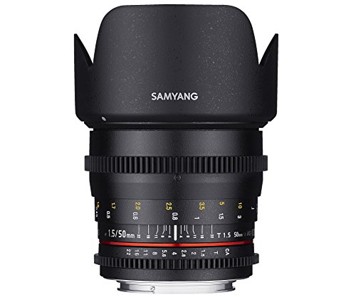 Produktbild: samyang 50mm f1,5 objektiv für video und portrait schwarz