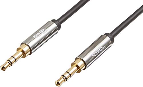 amazon basics 3,5 mm aux kabel stereo audiokabel 2,4 m schwarz