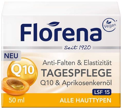 florena q10 anti-falten tagescreme 50ml günstig ab 2,39 statt 5