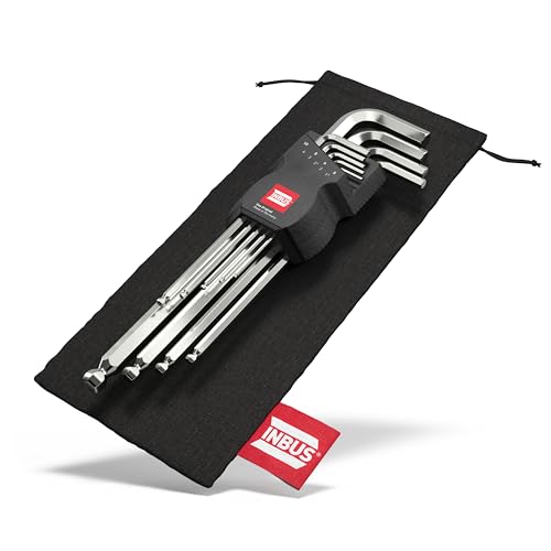 inbus winkelschraubendreher set 9tlg 1.510mm kugelkopf winkelschlüssel