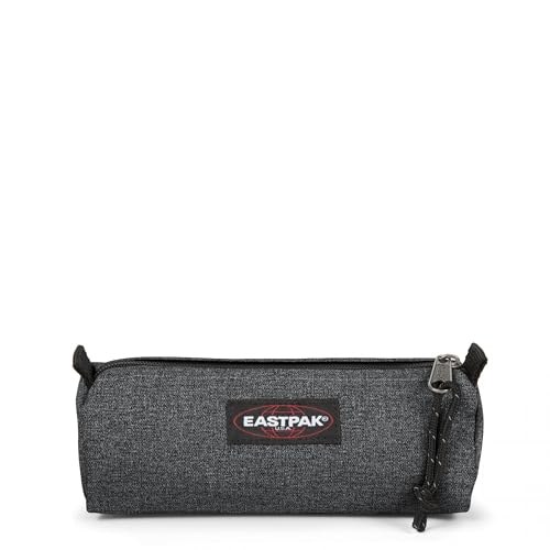 eastpak benchmark federmäppchen schwarz denim grau