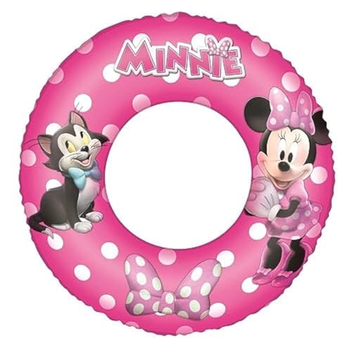 bestway schwimmring minnie rosa 56cm für kinder