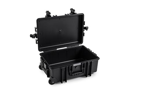 B&W Transportkoffer Typ 6700 Schwarz - wasserdicht IP67, staubdicht, bruchsicher