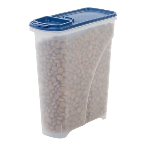 iris ohyama luftdichte hundefutterbox 7 l 3,5 kg blau kunststoff BPA-frei